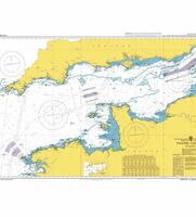 5049 English Channel British Admiralty Instructional Sea Chart